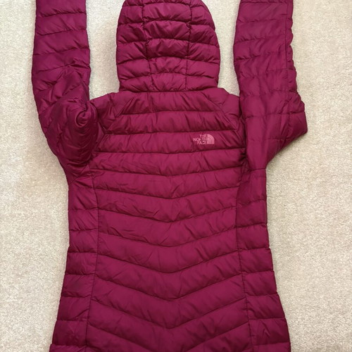 The North Face Pink Quince women's lightweight down jacket XS