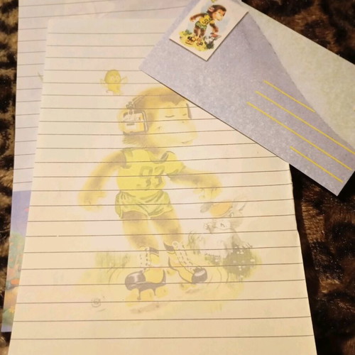 Correspondence used, 1 folder with sheet for each set