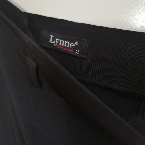 Lynne Black Maxi Skirt Like New with Belt, Size 2