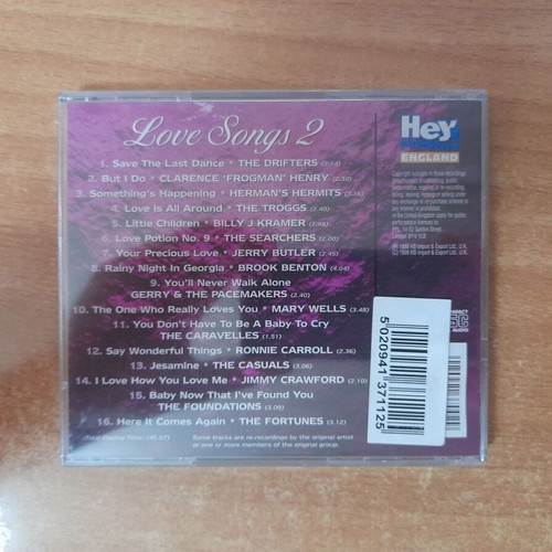 Love Songs 2 CD, sealed, pop