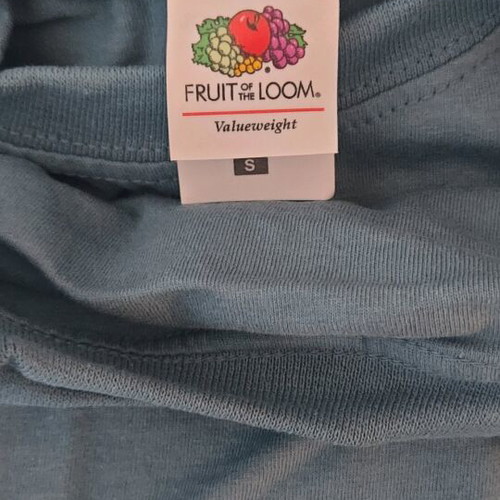 Fruit of the Loom Valueweight T-shirt new size S turquoise, pack of 11