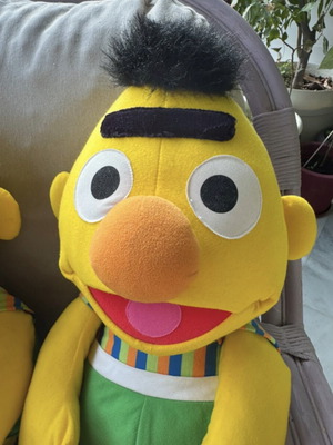 Sesame Street Bert λούτρινο vintage 1997, σαν καινούργιο