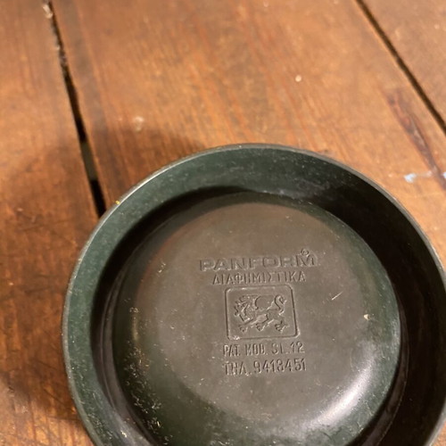 Demestixa Achaia Clauss ashtray used, green color