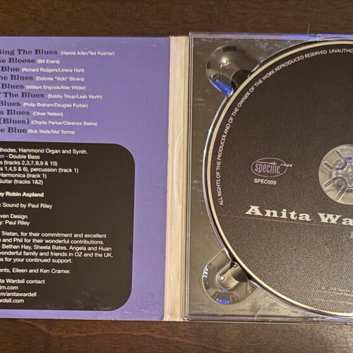 Anita Wardell Kinda Blue CD used, jazz