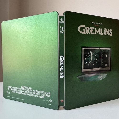 Gremlins Blu-ray Steelbook like new with subtitles