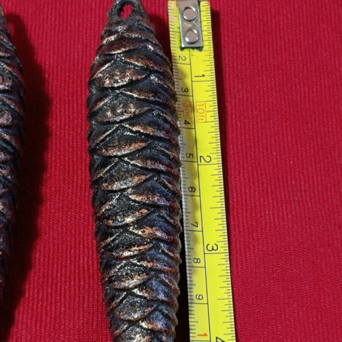 Vintage weights for cuckoo clocks, new, 248g each