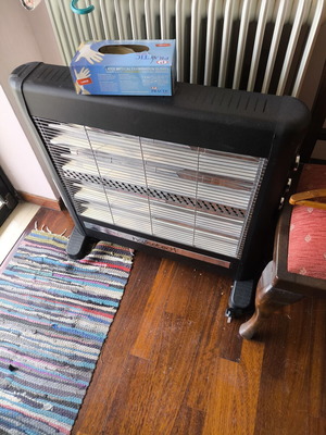 Heaters and dehumidifier used