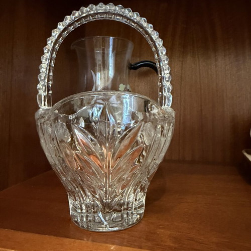 Crystal vase, vintage