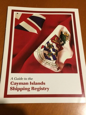 Cayman Islands Shipping Registry май 2000 като нов