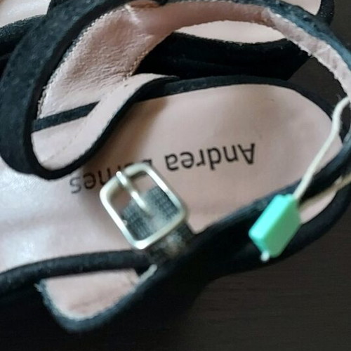 Andrea Bernes sandals like new, multicolor, size 36