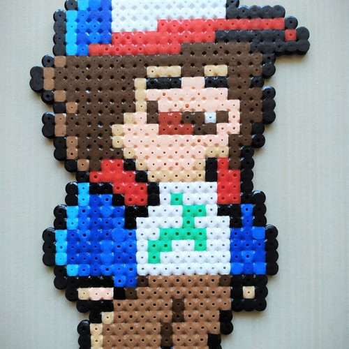 Handmade decorative figure Dustin from Stranger Things