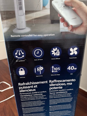 Philips Tower Fan like new