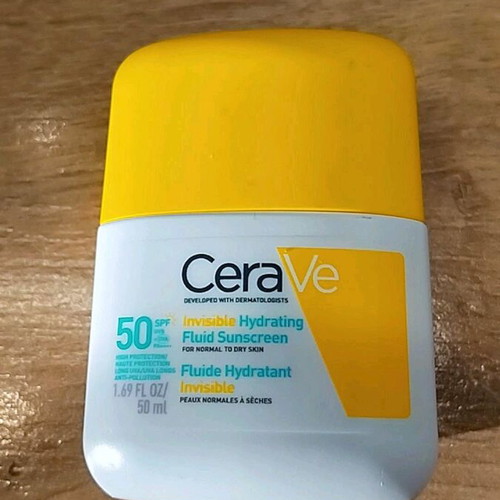 Cerave Hydrating Fluid SPF50 50ml Καινούργιο Αντηλιακό Προσώπου