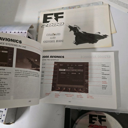 EF2000 PC Big Box used, English