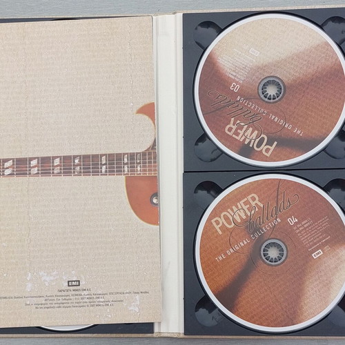 Power Ballads The Original Collection 4CD like new, rock