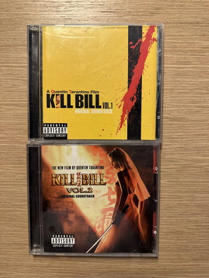 Kill Bill Vol. 1 & Vol. 2 Original Soundtrack CDs used set