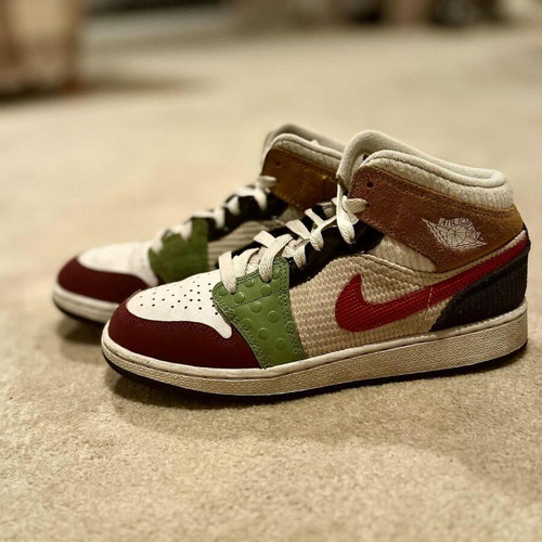 Nike Air Jordan 1 Unisex like new, colorful sneakers size 36