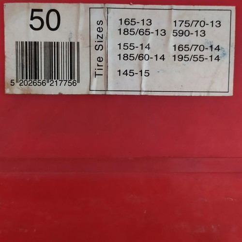 Snow chains used