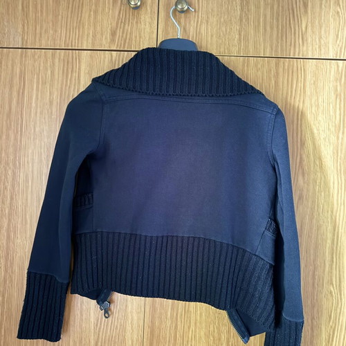 Basics black jacket like new, size S/26