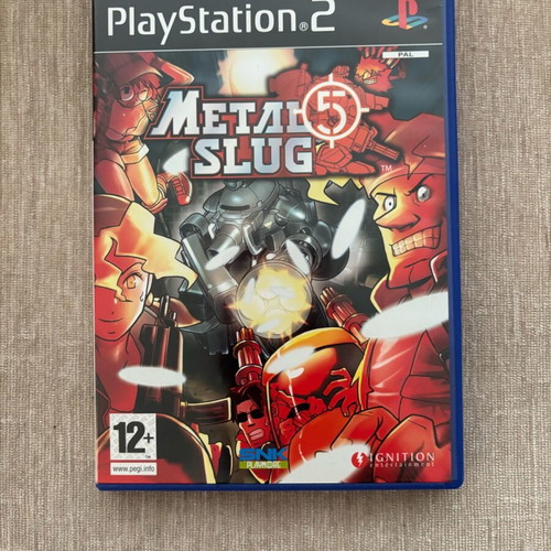Metal Slug 5 PlayStation 2 PAL used complete