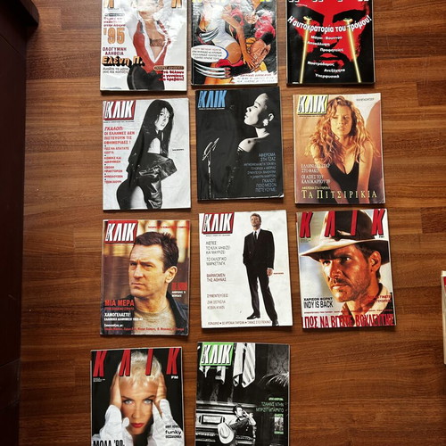 Klik magazine collection like new, 47 issues from 1989 to 1995