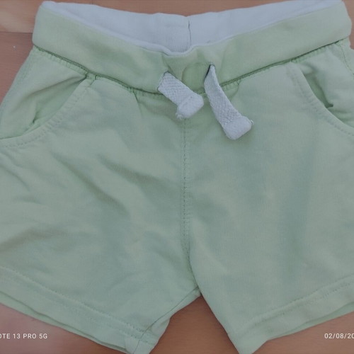 C&A girls' set used, size 104 cm, white and green