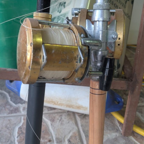 Big Game fishing rods with PENN International 50 reels used