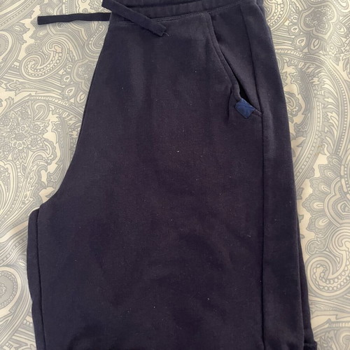 Benetton Bermuda and Gap T-shirt set like new, dark blue, kids sizes