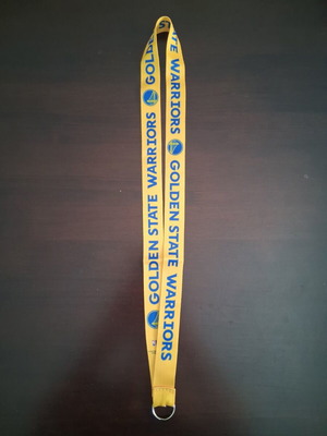 Warriors λουράκι καινούργιο, μπλε και κίτρινο