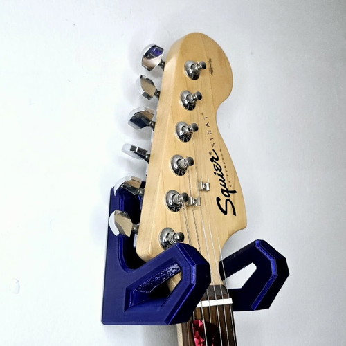 Guitar hanger like new, 3d printed Petg plastic wall mount