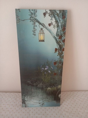 Canvas painting 30×70 like new