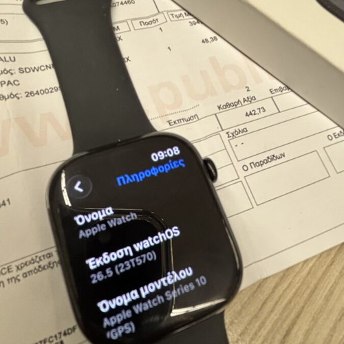 Apple Watch Series 10 46mm black like new, 92% battery health
