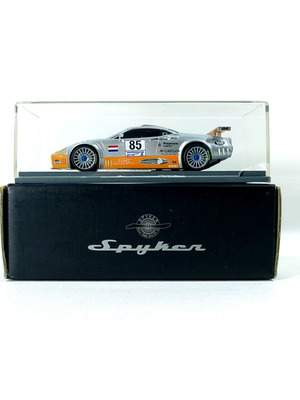 Spyker C8 Double 12 Le Mans 2002 Resin Model Car 1:43 like new