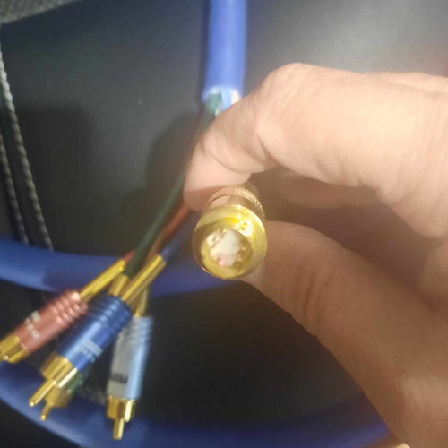 Oehlbach AV 6m Multi RCA audio video cable like new