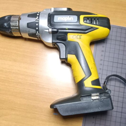 Maplin drill driver used without battery with charger