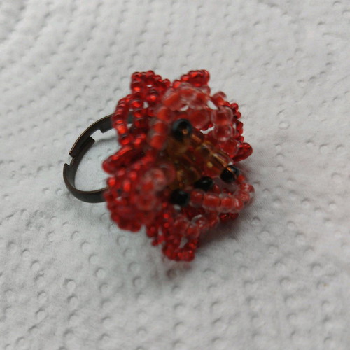 Ring new, red