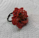 Ring new, red
