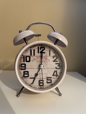 Analog table alarm clock new