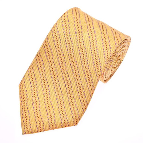 Bvlgari tie like new, yellow silk
