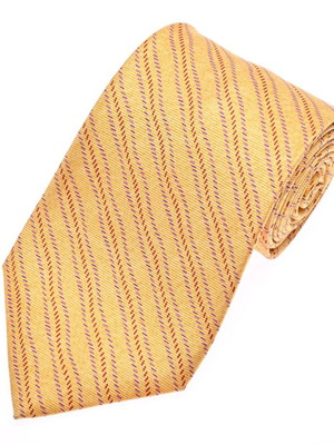 Bvlgari tie like new, yellow silk