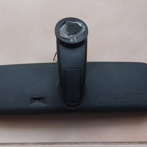 Electronic car mirror used