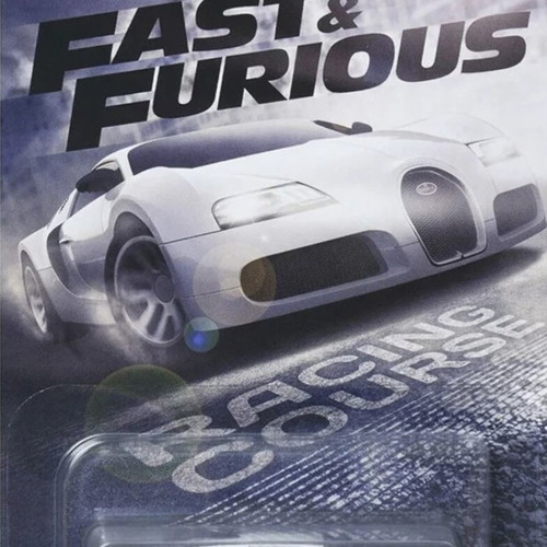 Bugatti Veyron Hot Wheels Silver car Fast and Furious