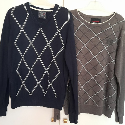 Sweaters used, size S, Engine and Xdye