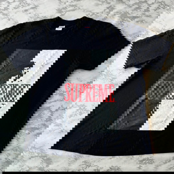  Supreme mplouza andriki Scarface Large men's T-Shirt andriko