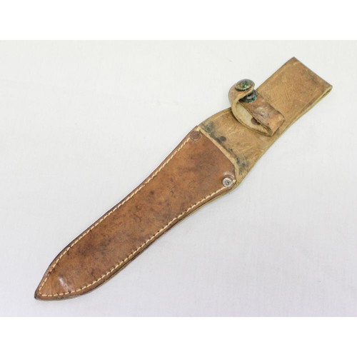 Leather sheath for commando combat knife 1970 used