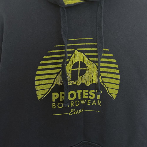 Protest hoodie Small used, black