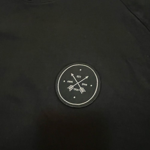 Frankie Denim t shirt like new, size Large, black