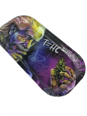 Metal Rolling Tray Einstein 20.5x10.5cm new