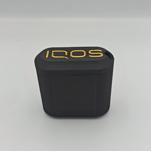 3D Printed Portable Ashtray Case for IQOS Buds Black new
