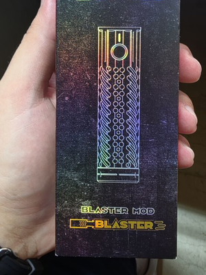 BD Vape Blaster Mod new mechanical vape device